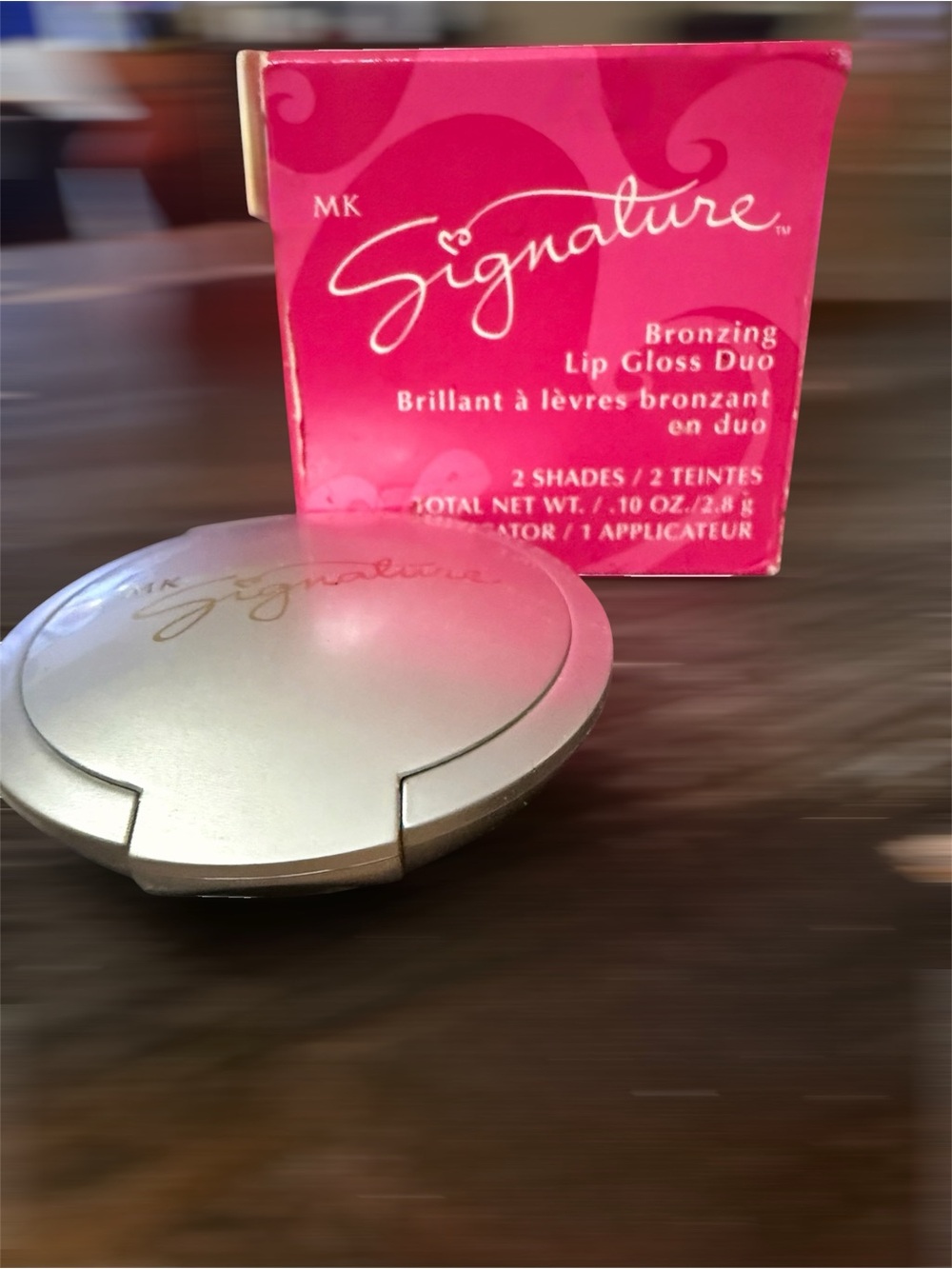 Signature Bronzing Lip Gloss Duo - Flare/Copper